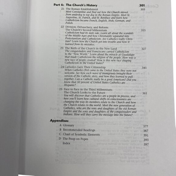 Complete Idiot's Guide to Understanding Catholicism Paperback Book 2000 - Picture 11 of 16